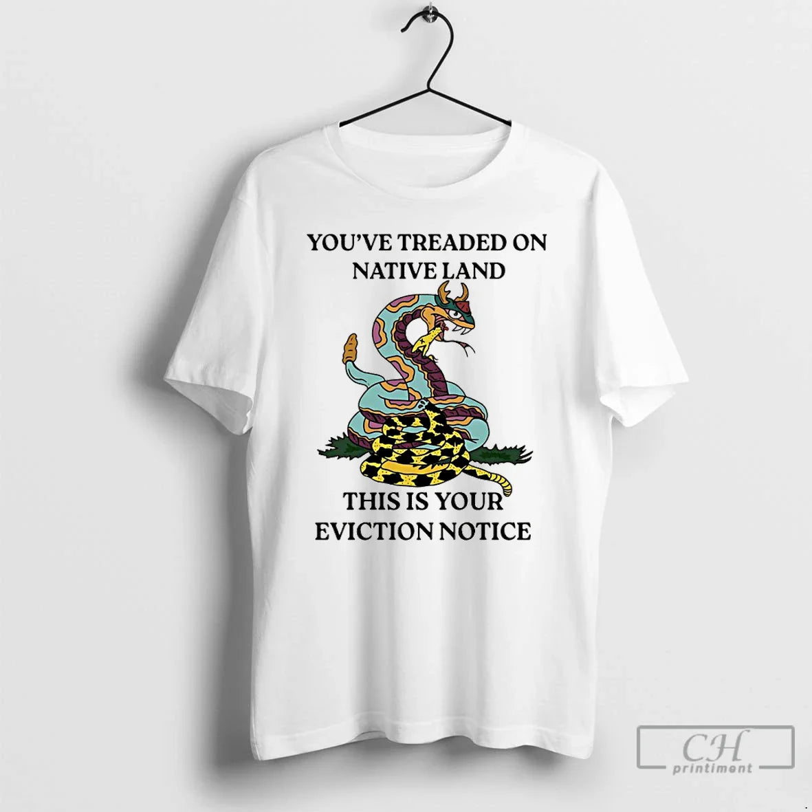 Premium Youve Treated On Nativeland This Is Your Eviction Notice - T-Shirt, Sweatshirt, Hoodie