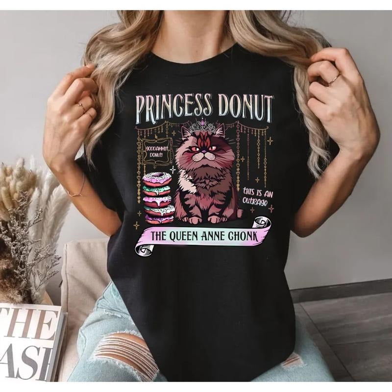 Princess Donut Dungeon Crawler Carl Sci Fi Book Lover - Adult & Kids T-Shirts, Sweatshirts & Hoodies apparel design preview 1