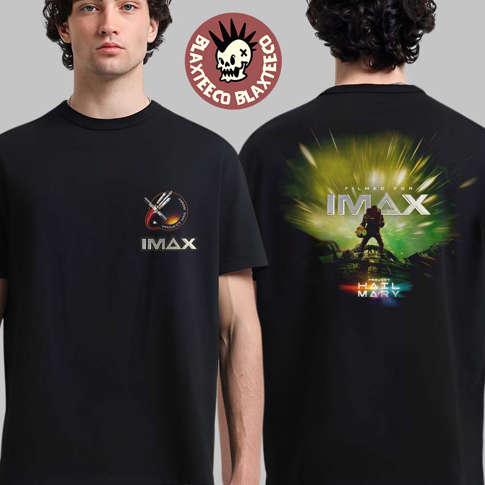 Project Hail Mary X IMAX Graphic T-Shirt Unisex T-shirt, Sweatshirt, Hoodie, Long Sleeve Tee - T-Shirt, Sweatshirt, Hoodie
