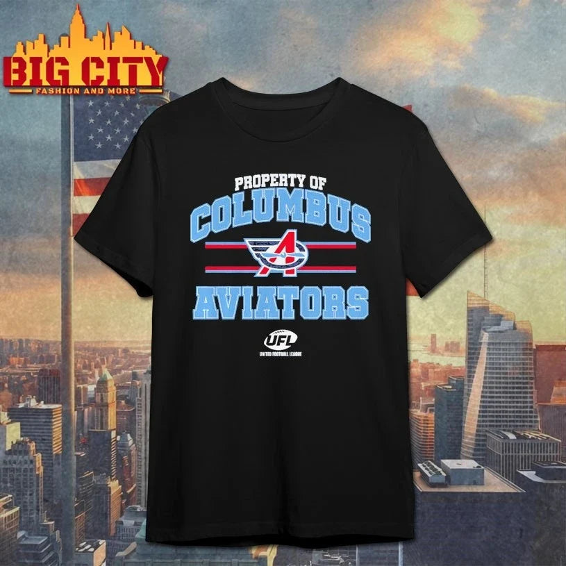 Property of Columbus Aviators shirt Unisex T-shirt, Sweatshirt, Hoodie, Long Sleeve Tee - T-Shirt, Sweatshirt, Hoodie