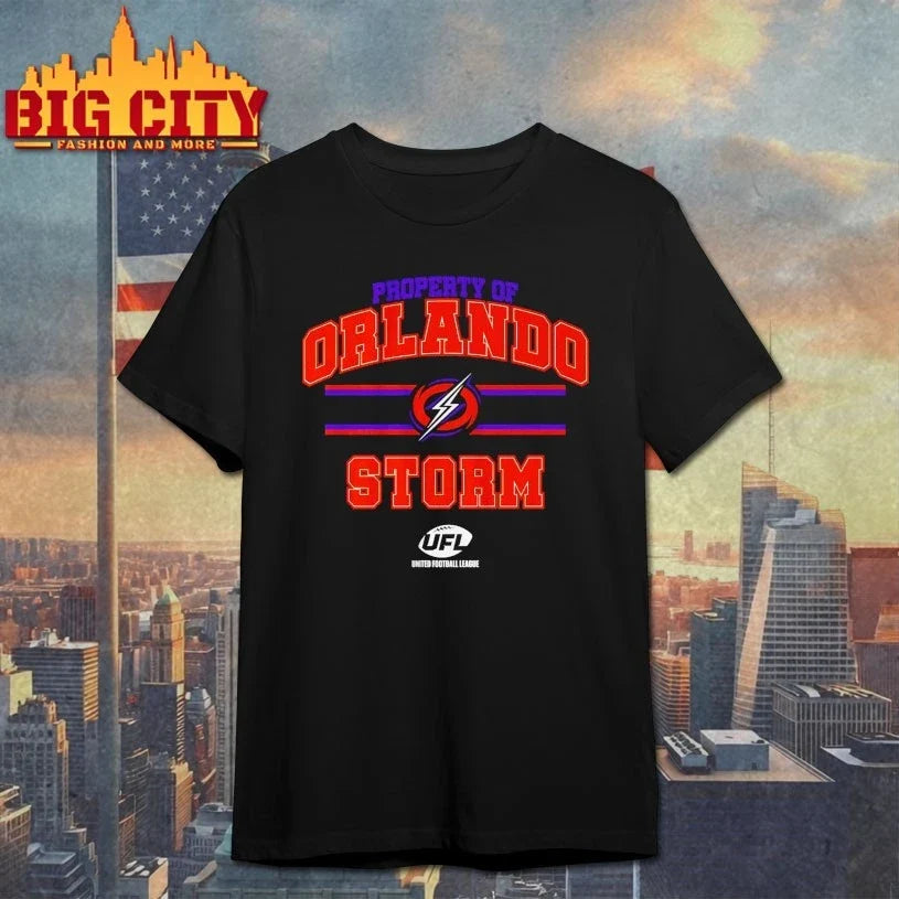 Property of Orlando Storm shirt Unisex T-shirt, Sweatshirt, Hoodie, Long Sleeve Tee - T-Shirt, Sweatshirt, Hoodie