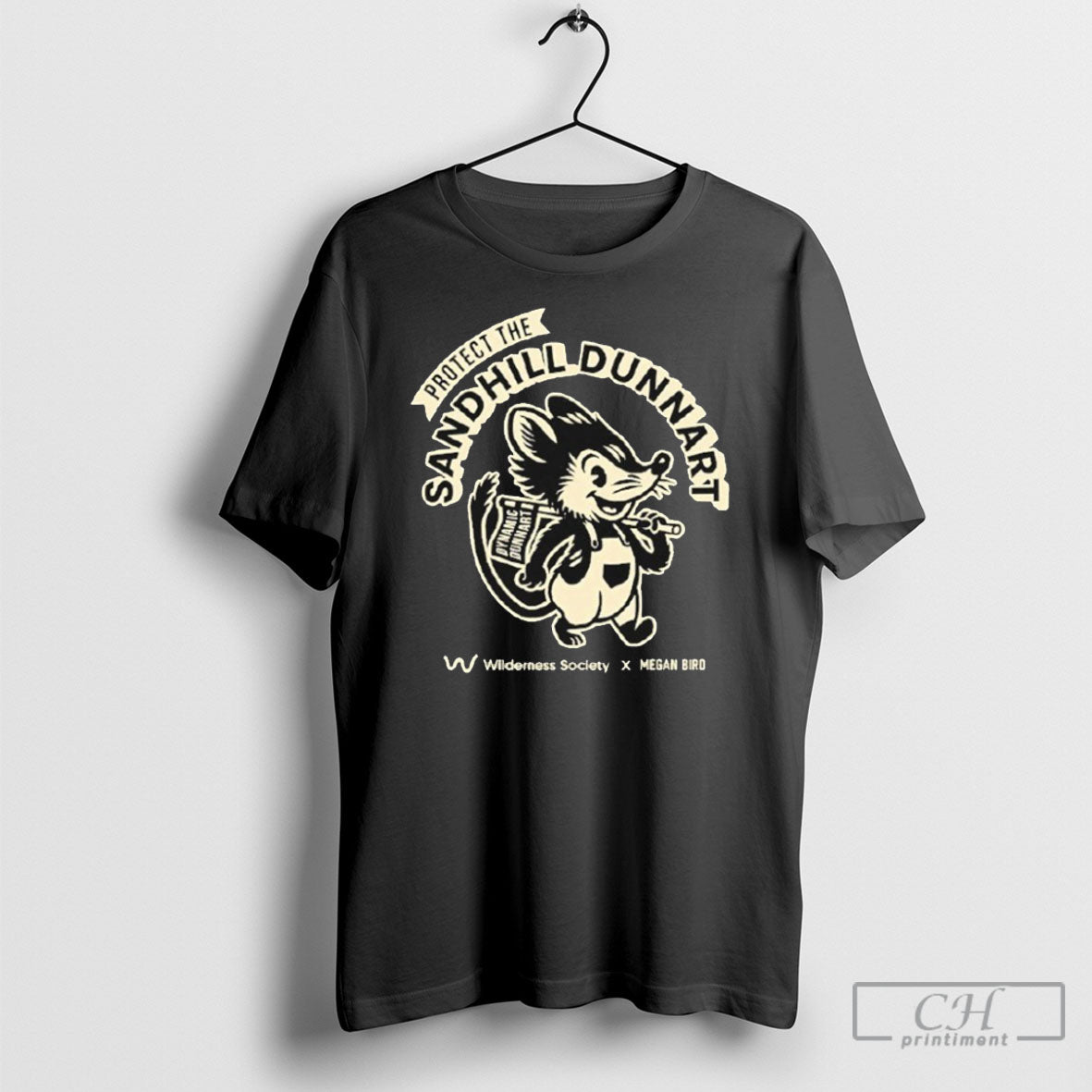 Protect The Sandhill Dunnart Wilderness Society X Megan Bird Unisex T-shirt, Sweatshirt, Hoodie, Long Sleeve Tee - T-Shirt, Sweatshirt, Hoodie