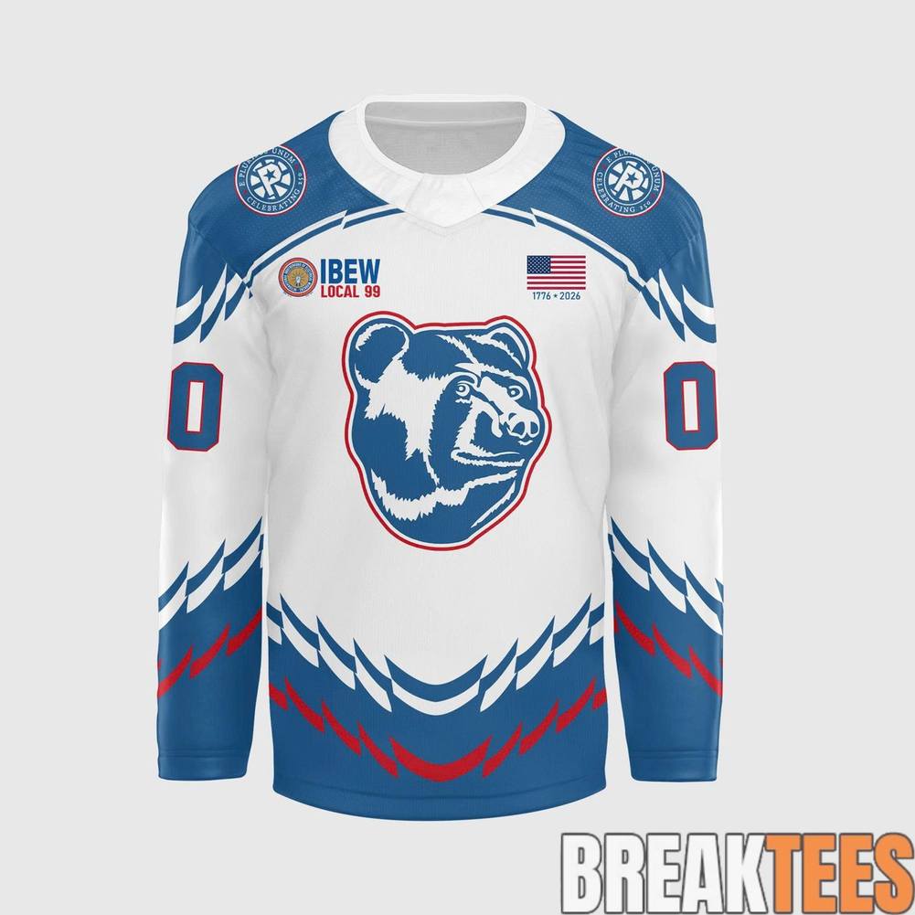 Providence Bruins 2026 Military Appreciation Custom Hockey Jersey hockey jersey product view 2
