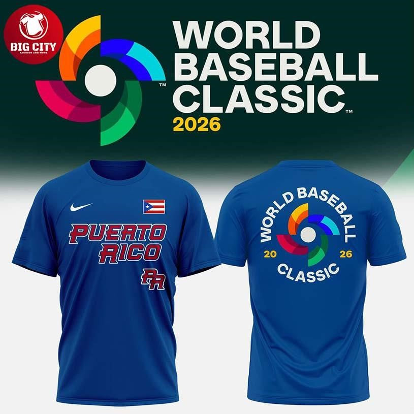 Puerto Rico Baseball 2026 World Baseball Classic Two Sided Shirt Unisex T-shirt, Sweatshirt, Hoodie, Long Sleeve Tee - T-Shirt, Sweatshirt, Hoodie