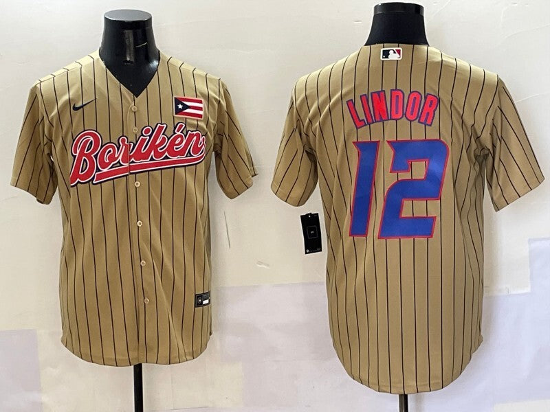 Puerto Rico Puerto Rico Collaboration Style 7 Baseball Jersey baseball jersey product view 1