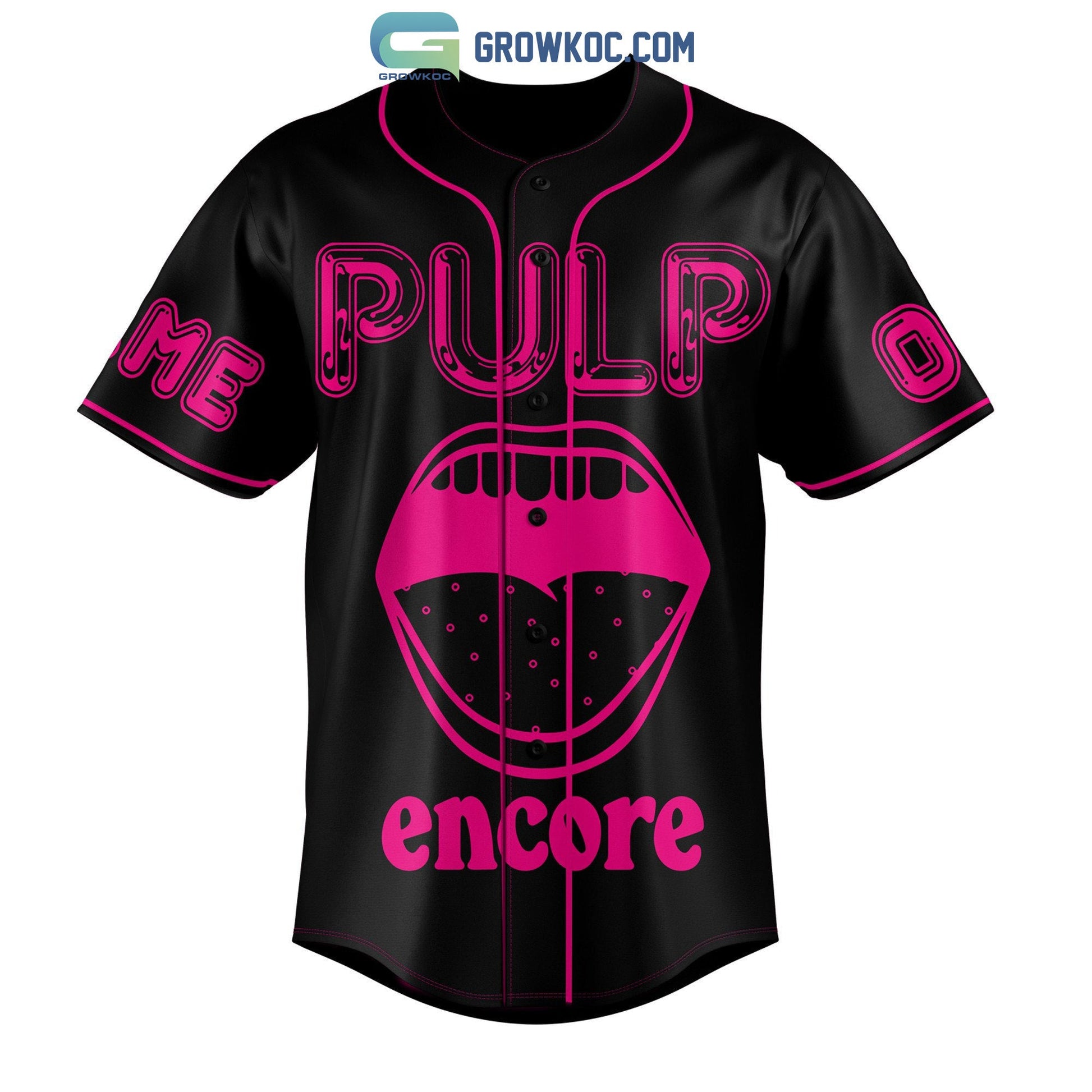 Pulp Encore This Is What We Do For An Encore Personalized Baseball Jersey baseball jersey product view 1
