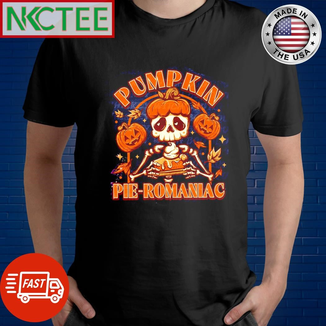 Pumpkin Pie Romantic Halloween shirt Unisex T-shirt, Sweatshirt, Hoodie, Long Sleeve Tee - T-Shirt, Sweatshirt, Hoodie