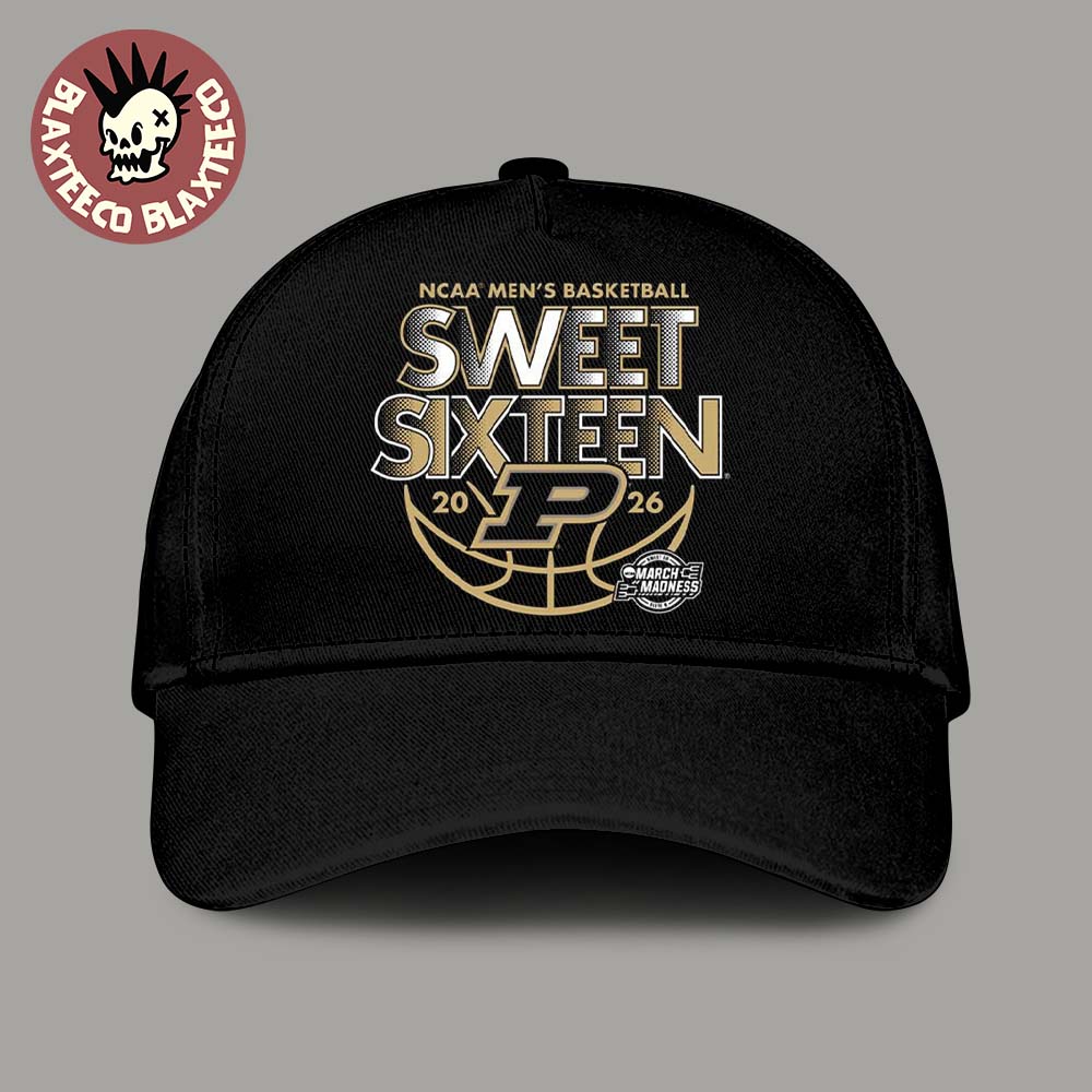 Purdue Boilermakers Mens Basketball 2026 NCAA March Madness Sweet 16 Classic Cap Hat Snapback - T-Shirt, Sweatshirt, Hoodie