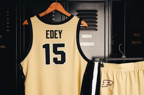 Purdue Boilermakers 2022-23 Alternate Style 1 College Football Jersey football jersey product view 1