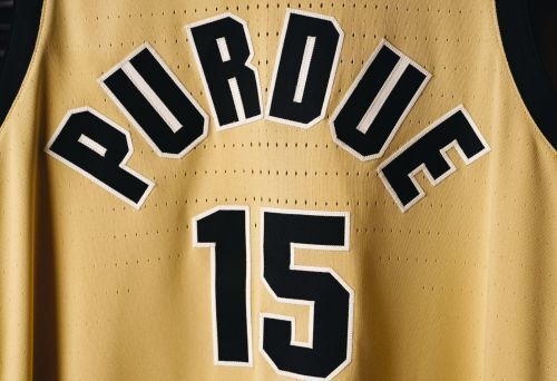 Purdue Boilermakers 2022-23 Alternate Style 2 College Football Jersey football jersey product view 1