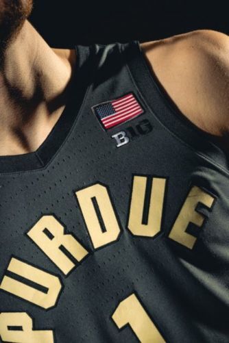 Purdue Boilermakers 2022-23 Away Style 2 College Football Jersey football jersey product view 1