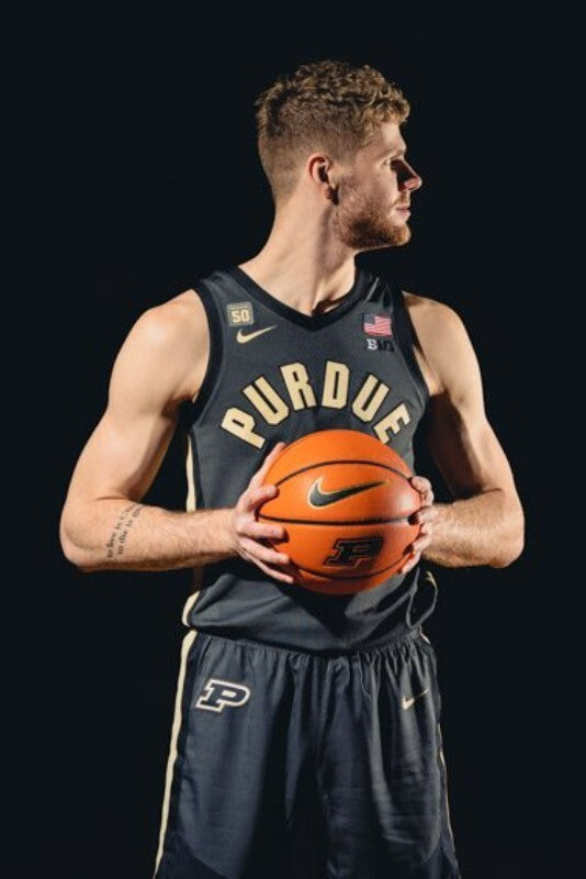 Purdue Boilermakers 2022-23 Away Style 3 College Football Jersey football jersey product view 1