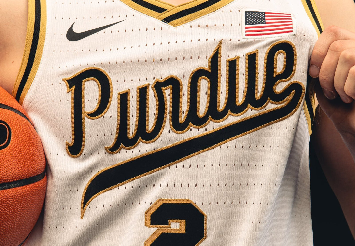 Purdue Boilermakers 2022-23 Throwback Style 3 College Football Jersey football jersey product view 1
