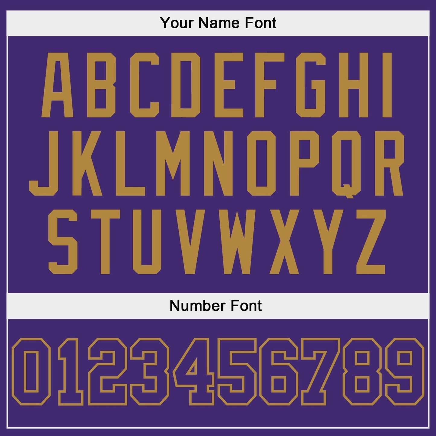 Custom Purple Purple-Old Gold Authentic Baseball Jersey baseball jersey product view 4