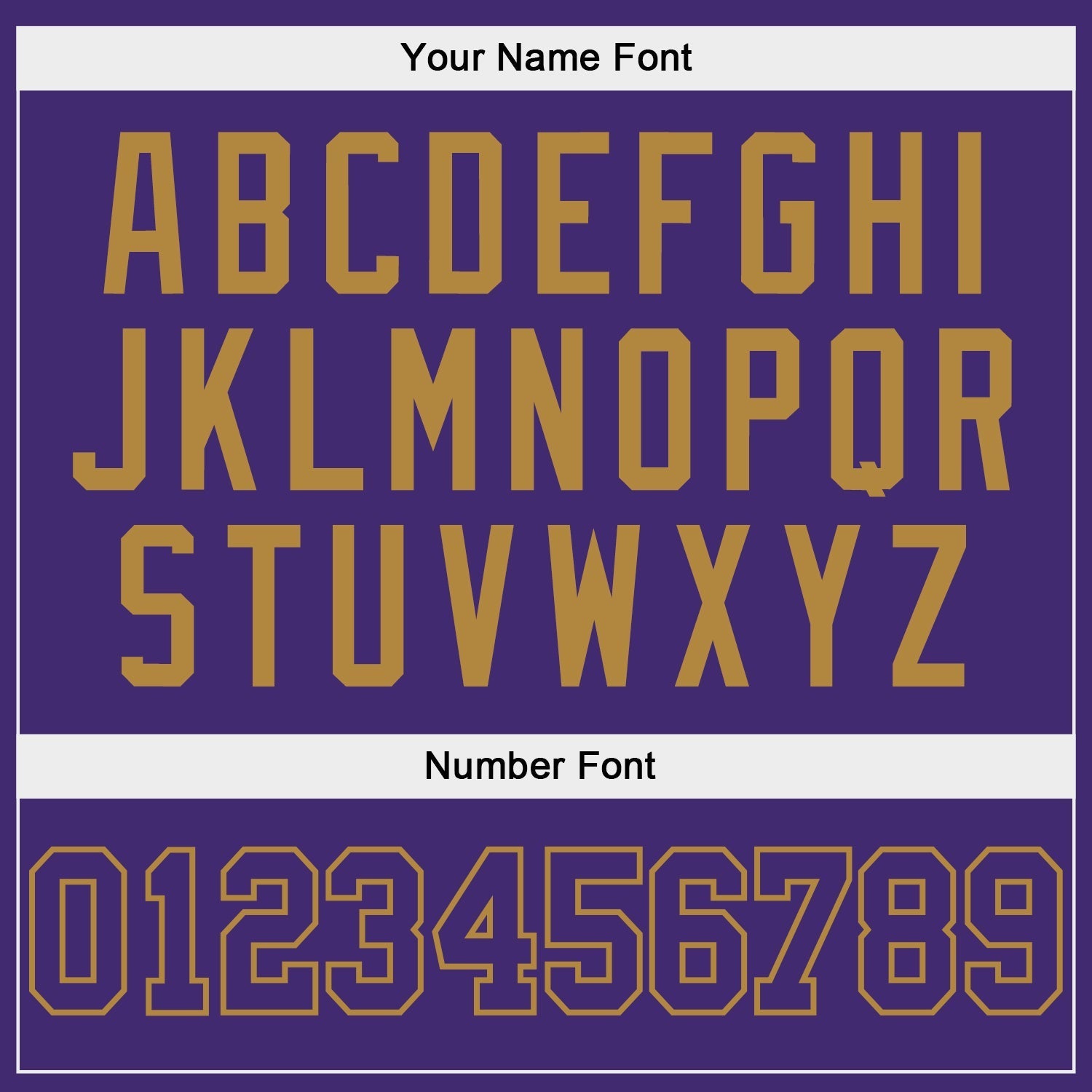 Custom Purple Purple-Old Gold Authentic Baseball Jersey baseball jersey product view 4