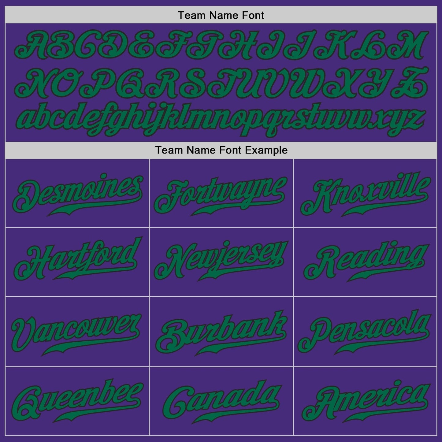 Custom Purple Kelly Green-Black Authentic Baseball Jersey baseball jersey product view 5