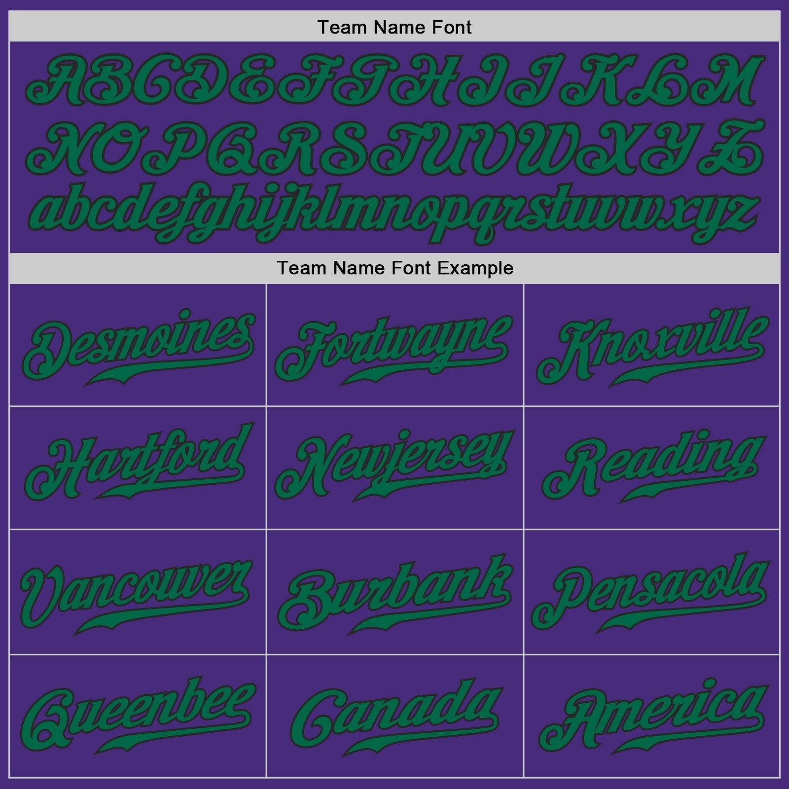 Custom Purple Kelly Green-Black Authentic Baseball Jersey baseball jersey product view 5