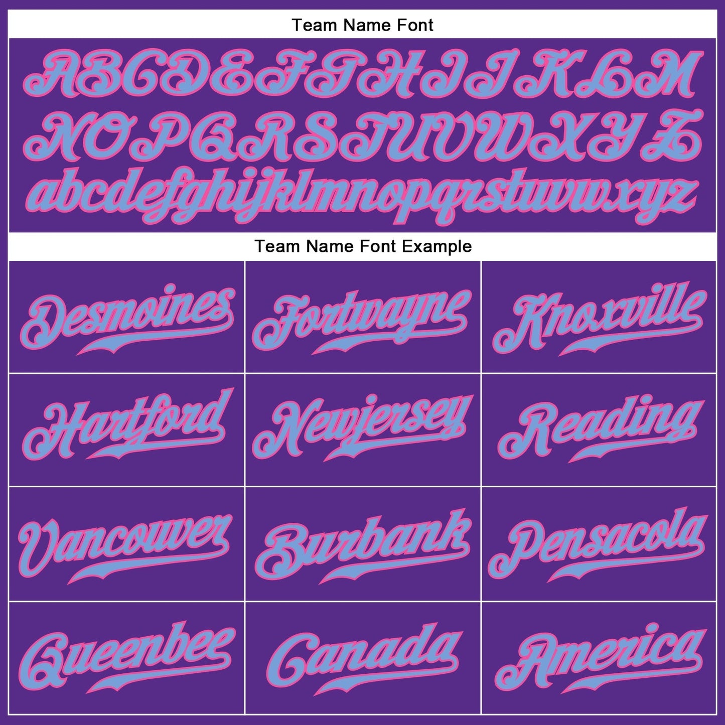 Custom Purple Light Blue-Pink Authentic Sleeveless Baseball Jersey baseball jersey product view 3