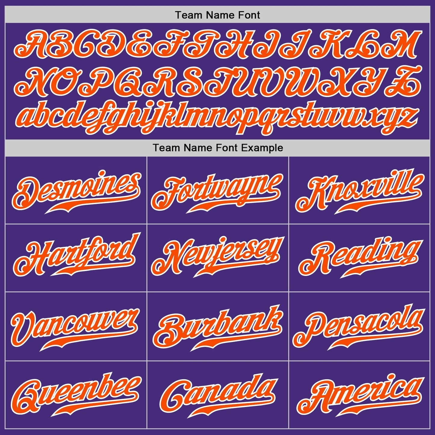 Custom Purple White Pinstripe Orange-White Authentic Baseball Jersey baseball jersey product view 5