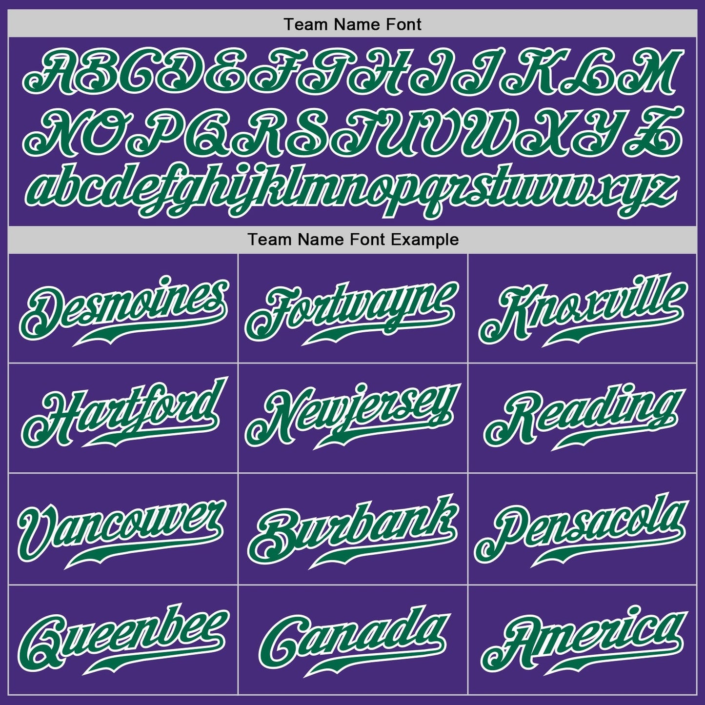 Custom Purple White Pinstripe Kelly Green-White Authentic Baseball Jersey baseball jersey product view 5