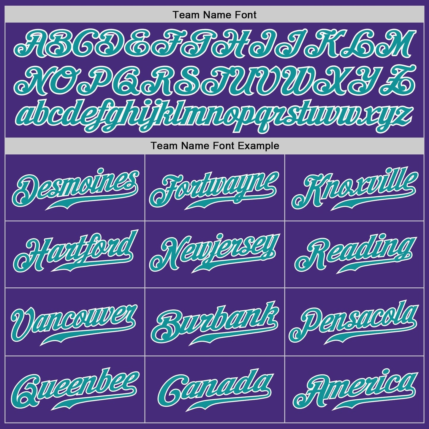 Custom Purple Teal-White Authentic Baseball Jersey baseball jersey product view 4