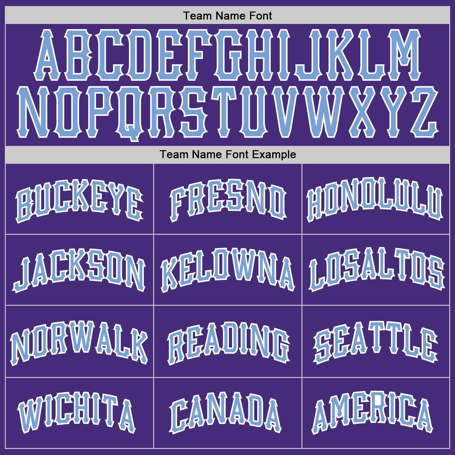 Custom Purple Light Blue-White Authentic Baseball Jersey baseball jersey product view 4