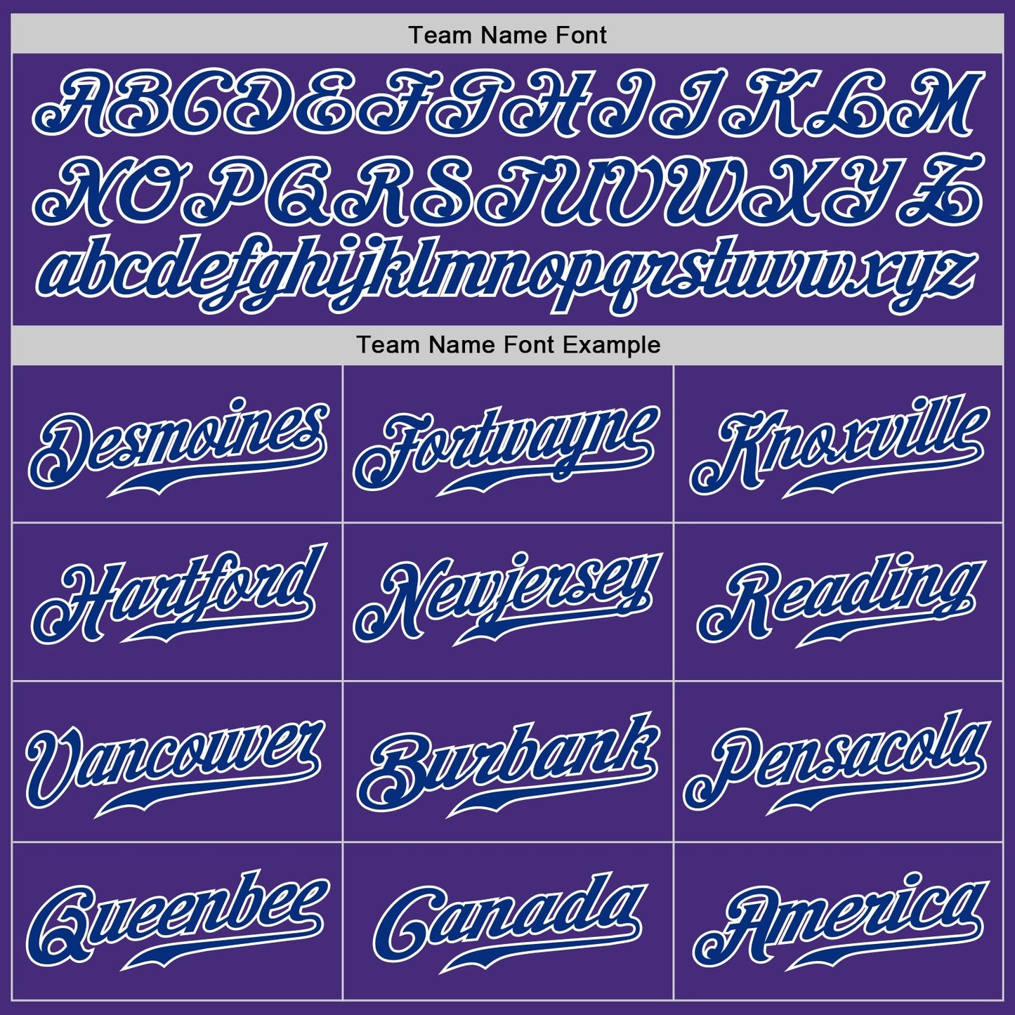 Custom Purple Royal-White Authentic Baseball Jersey baseball jersey product view 4