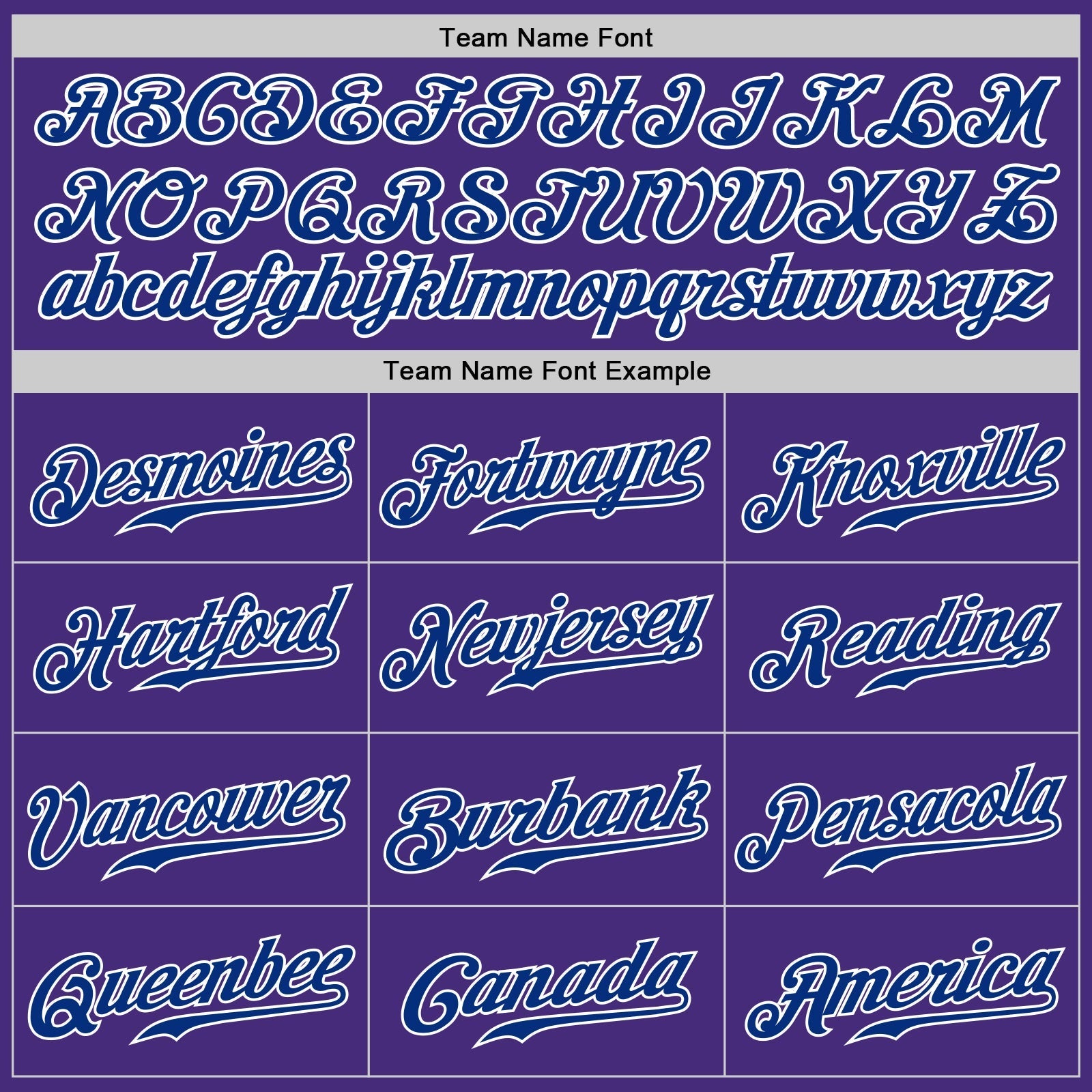 Custom Purple Royal-White Authentic Baseball Jersey baseball jersey product view 4
