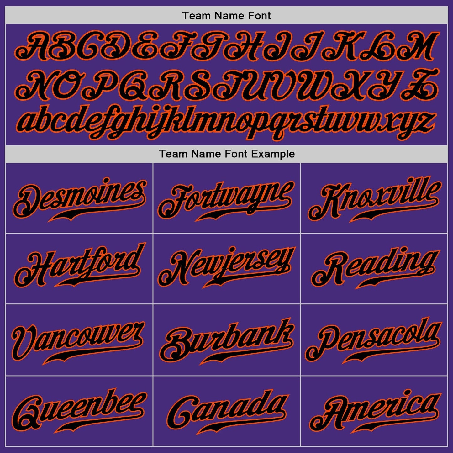 Custom Purple Black-Orange Authentic Baseball Jersey baseball jersey product view 4