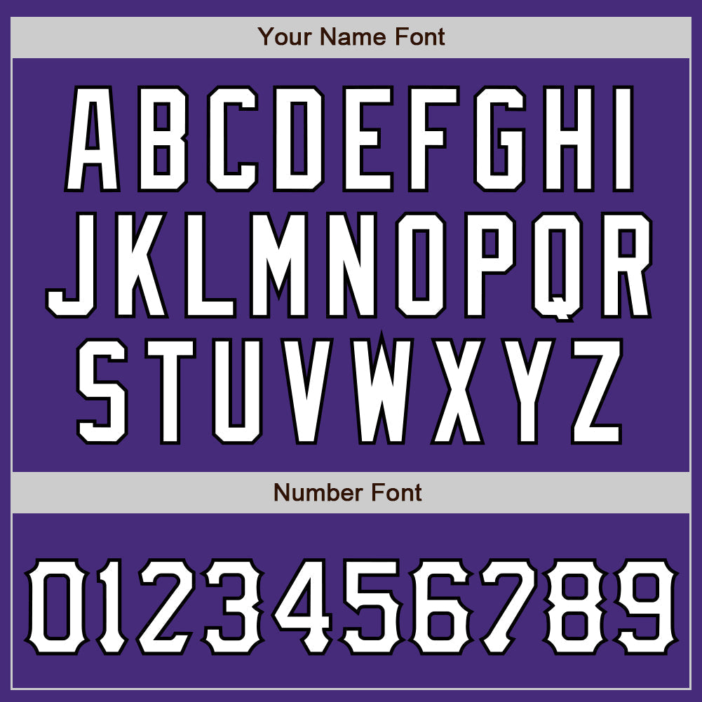 Custom Purple Neon Green White-Black Authentic Baseball Jersey baseball jersey product view 5