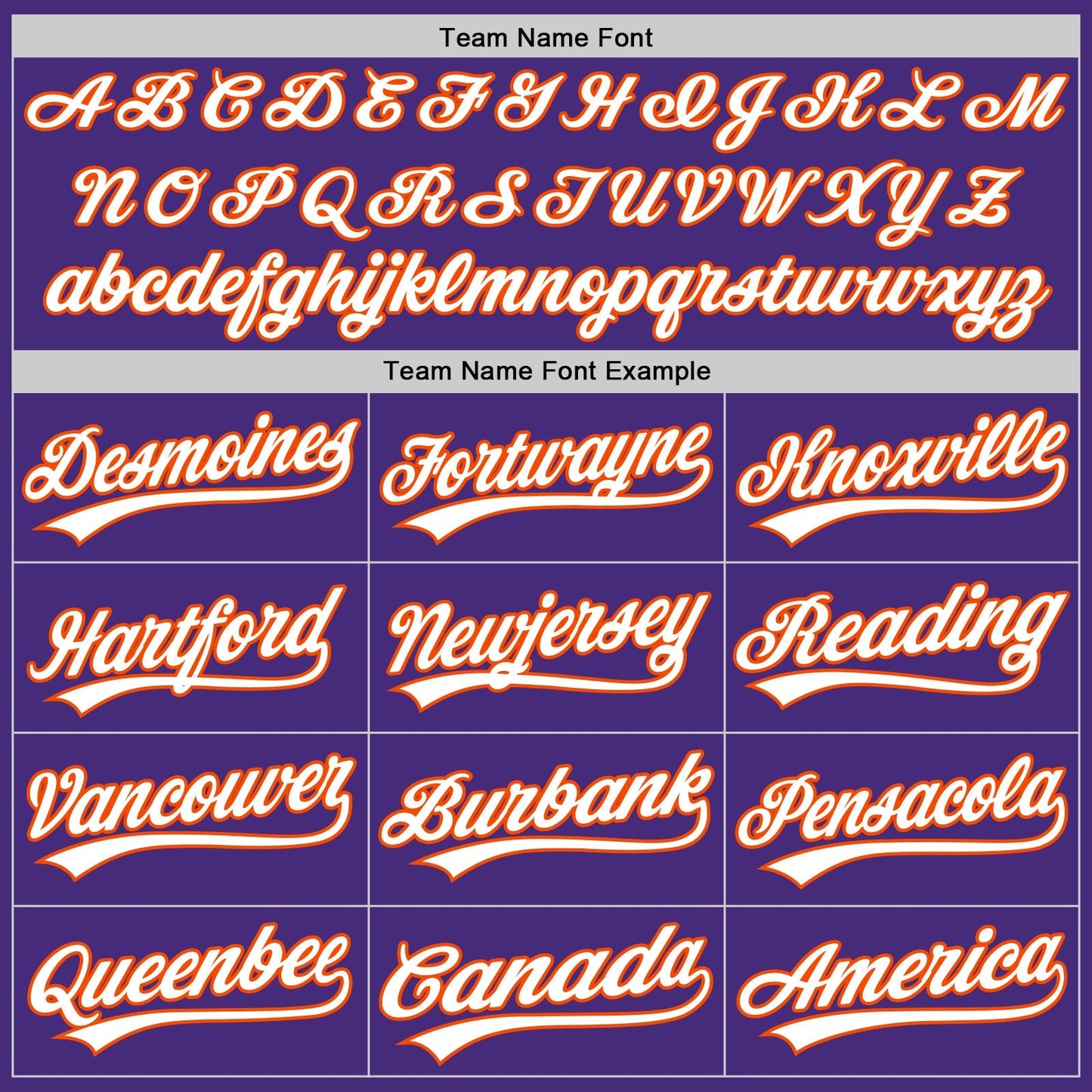Custom Purple White-Orange Authentic Baseball Jersey baseball jersey product view 4