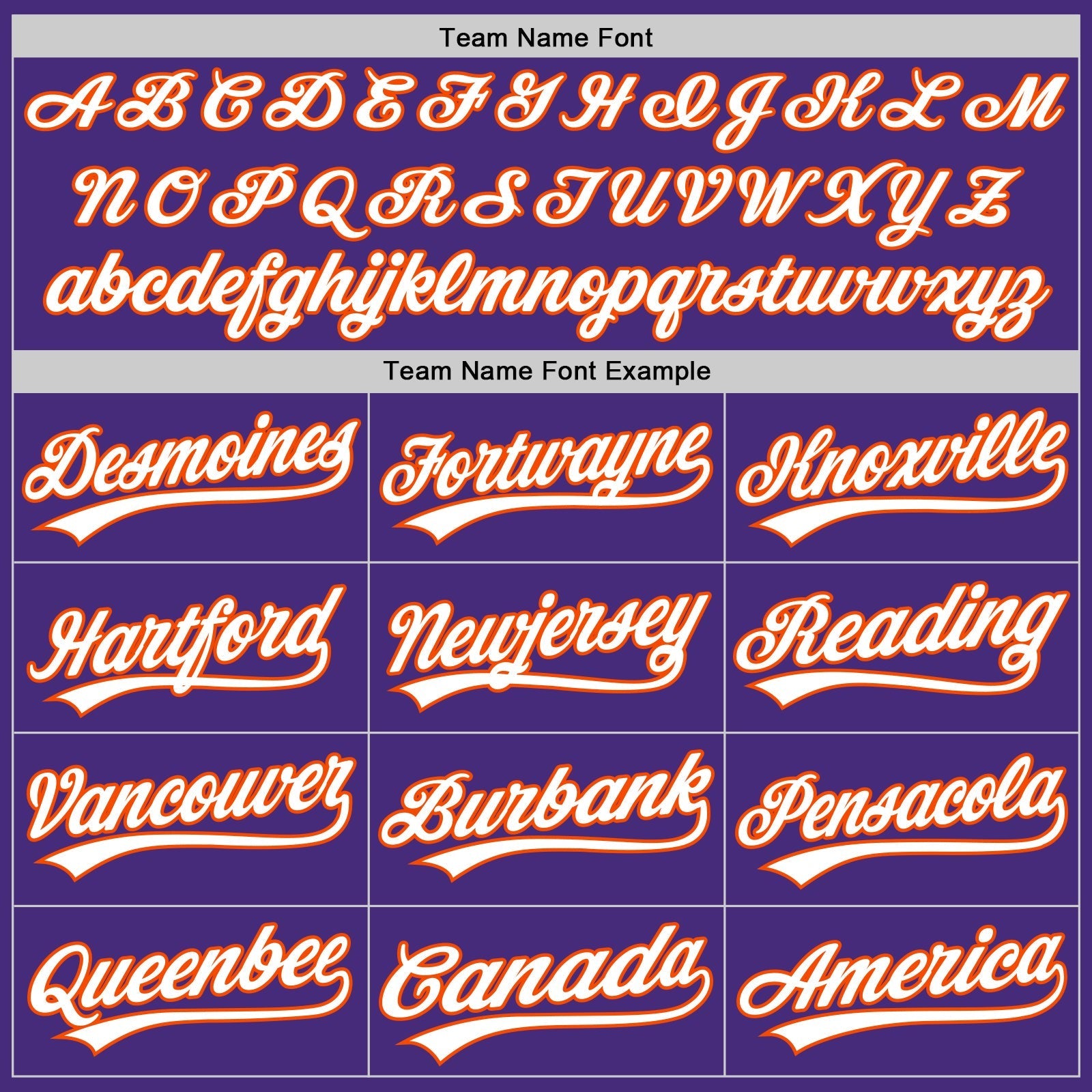 Custom Purple White-Orange Authentic Baseball Jersey baseball jersey product view 4
