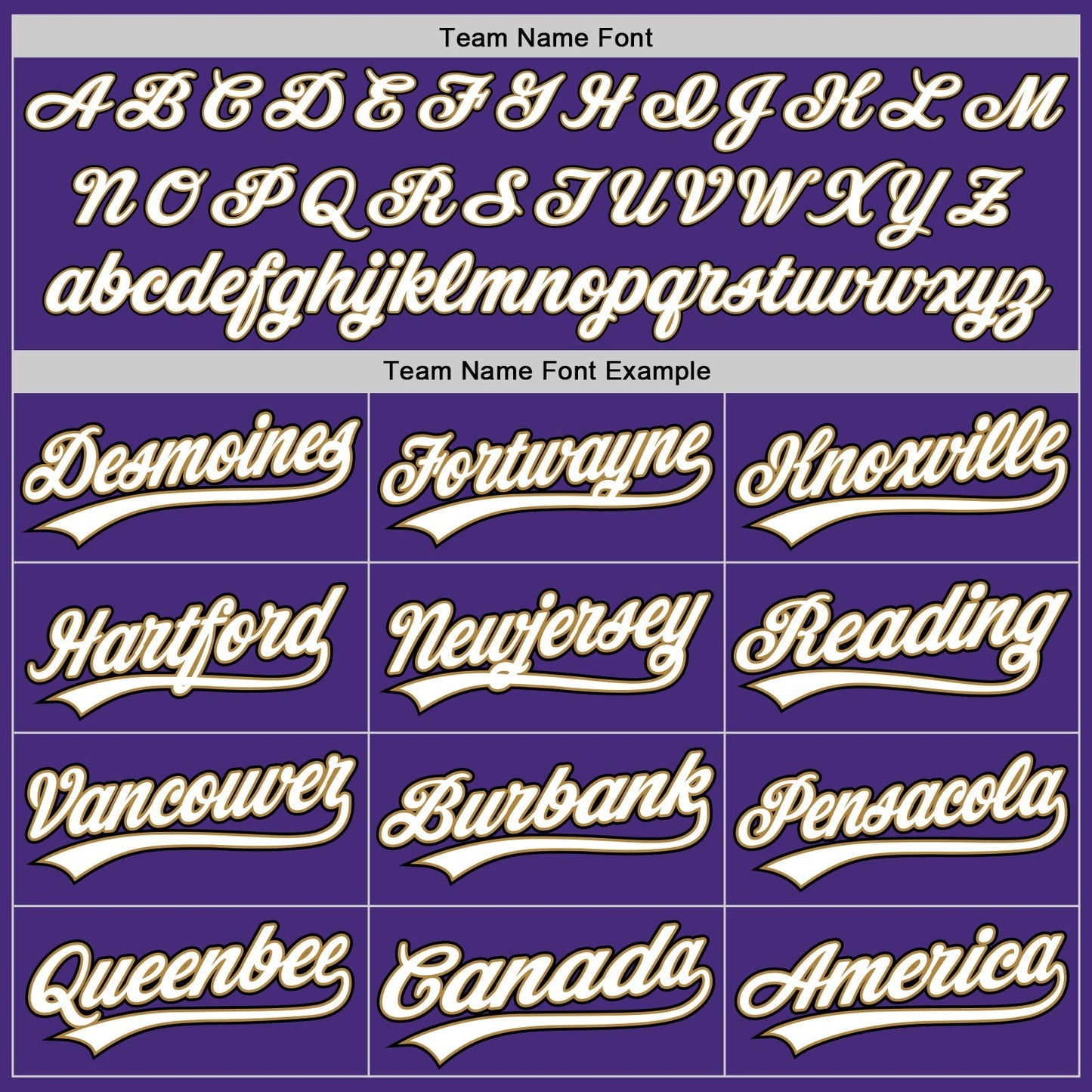 Custom Purple White Old Gold-Black Authentic Baseball Jersey baseball jersey product view 4