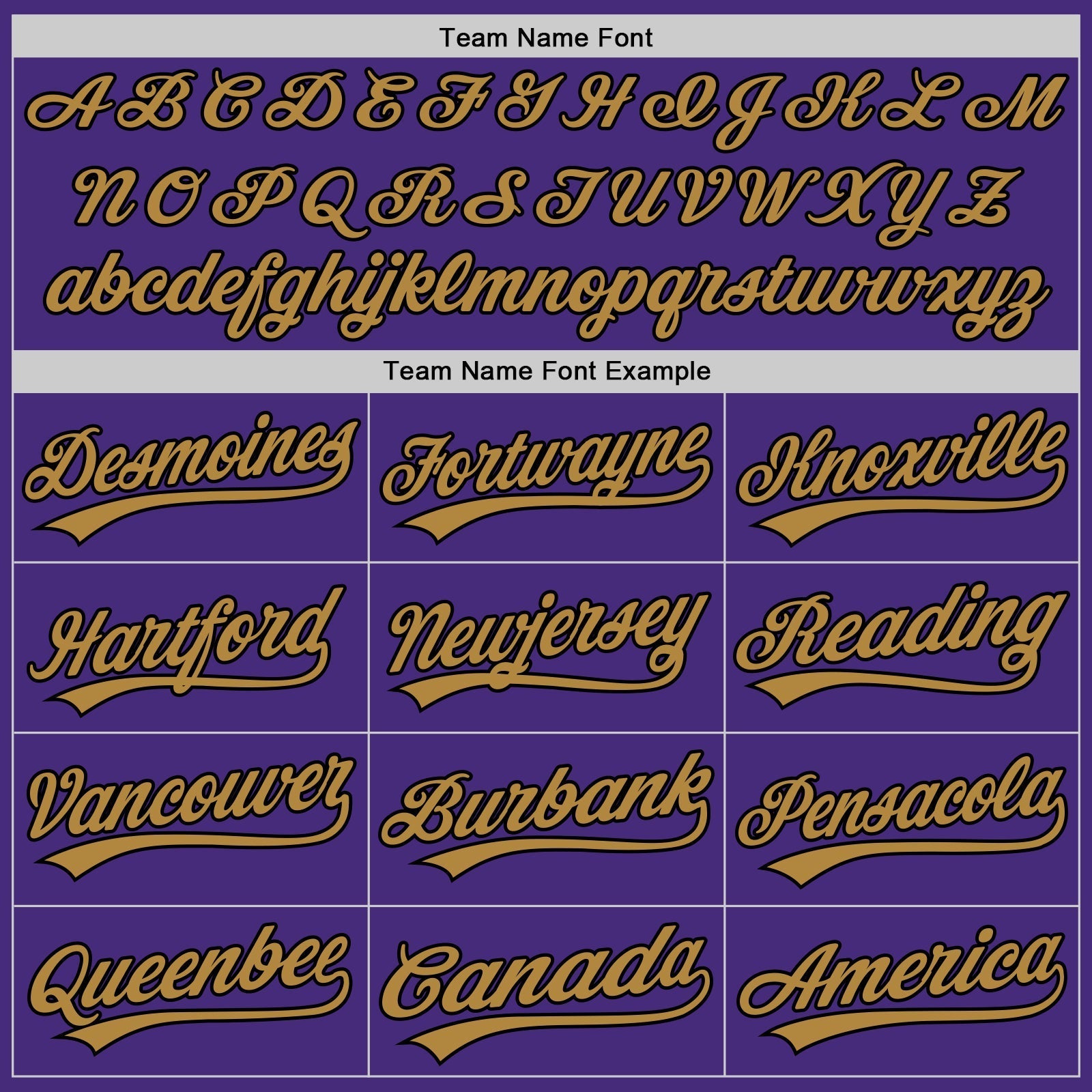Custom Purple Black-Old Gold Authentic Baseball Jersey baseball jersey product view 4