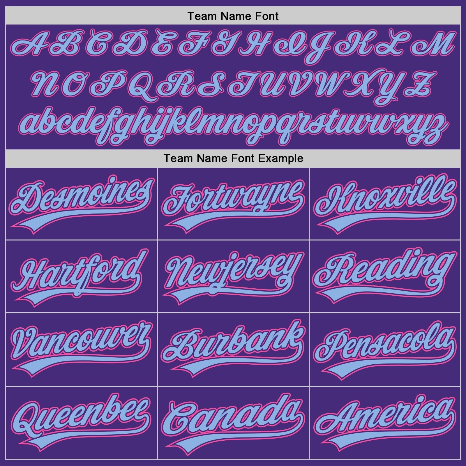 Custom Purple Pink-Light Blue Authentic Baseball Jersey baseball jersey product view 4