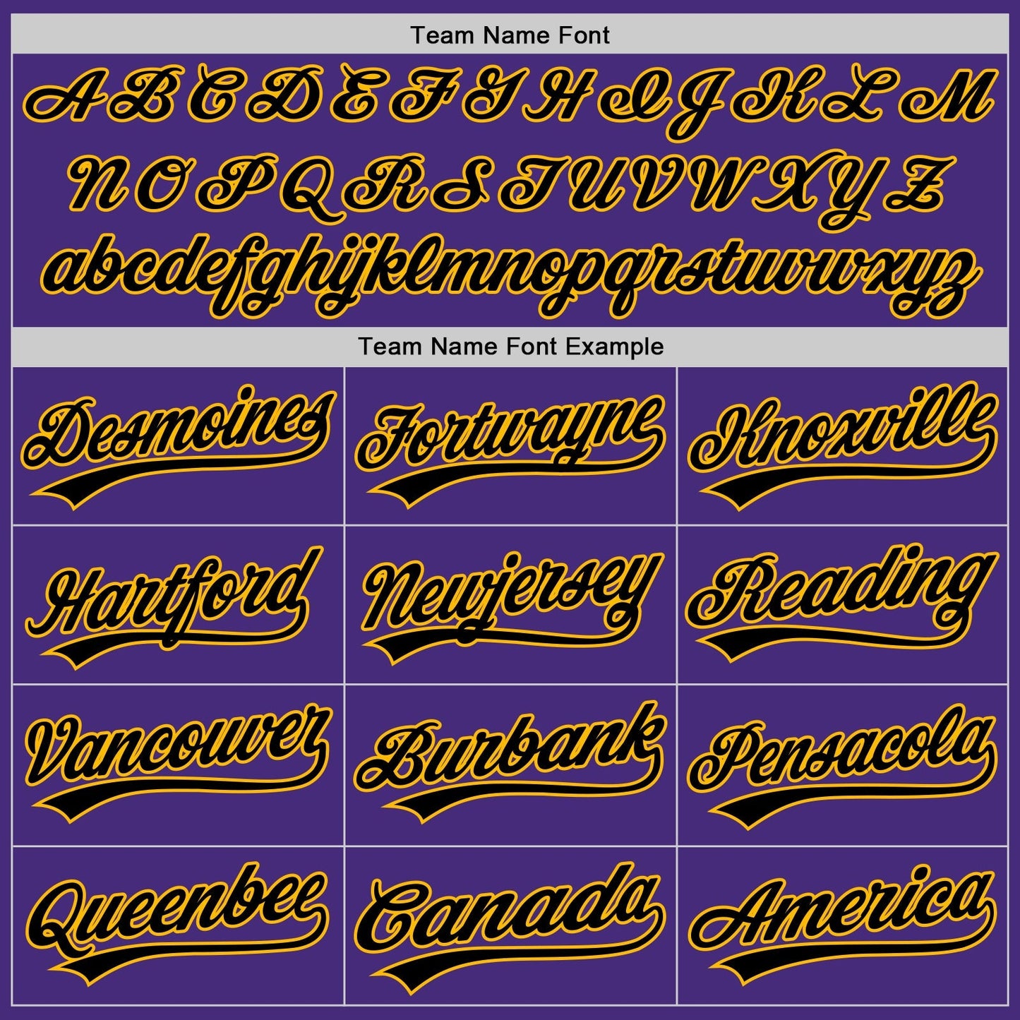 Custom Purple Black Pinstripe Black-Gold Authentic Baseball Jersey baseball jersey product view 4
