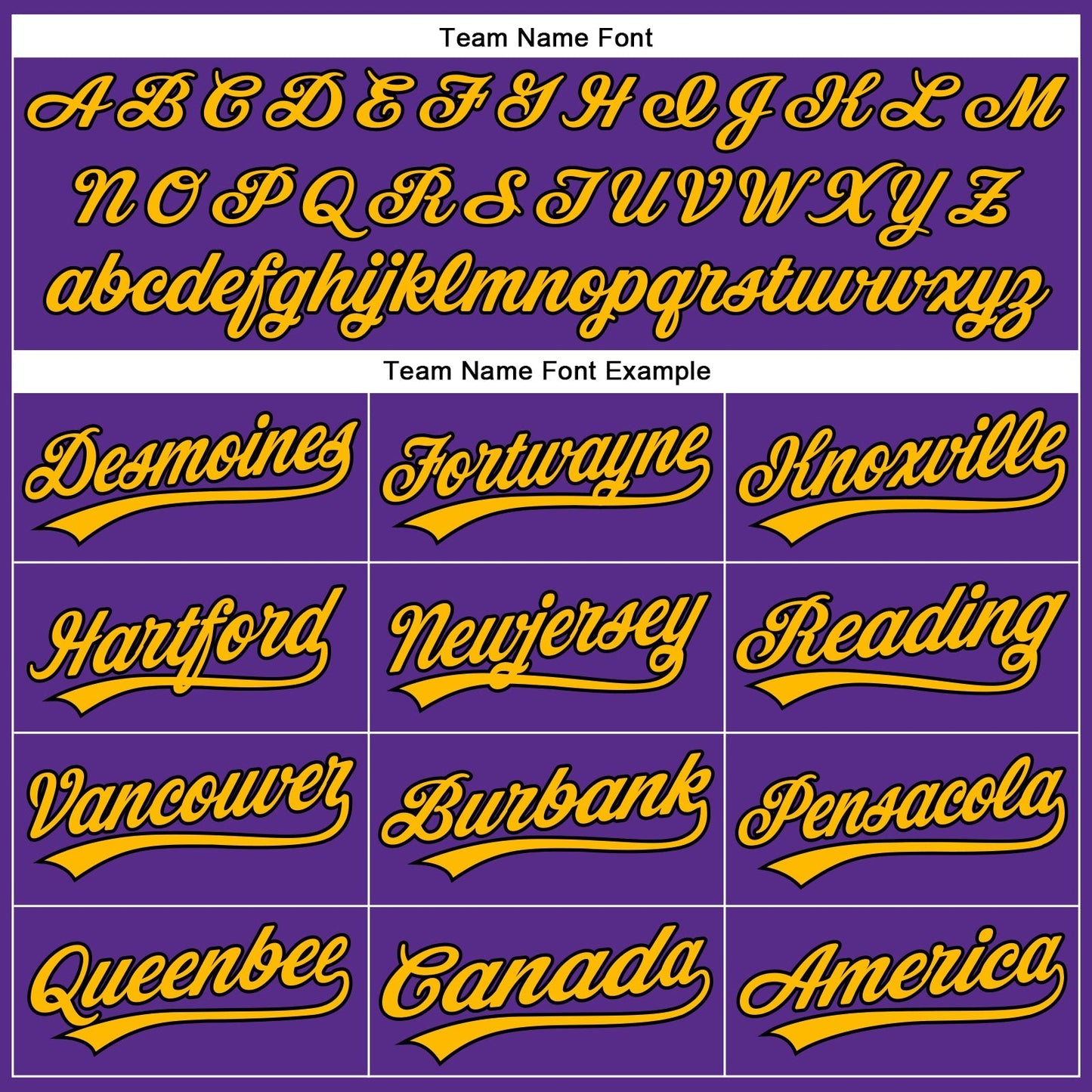Custom Purple Black Pinstripe Gold Authentic Baseball Jersey baseball jersey product view 4