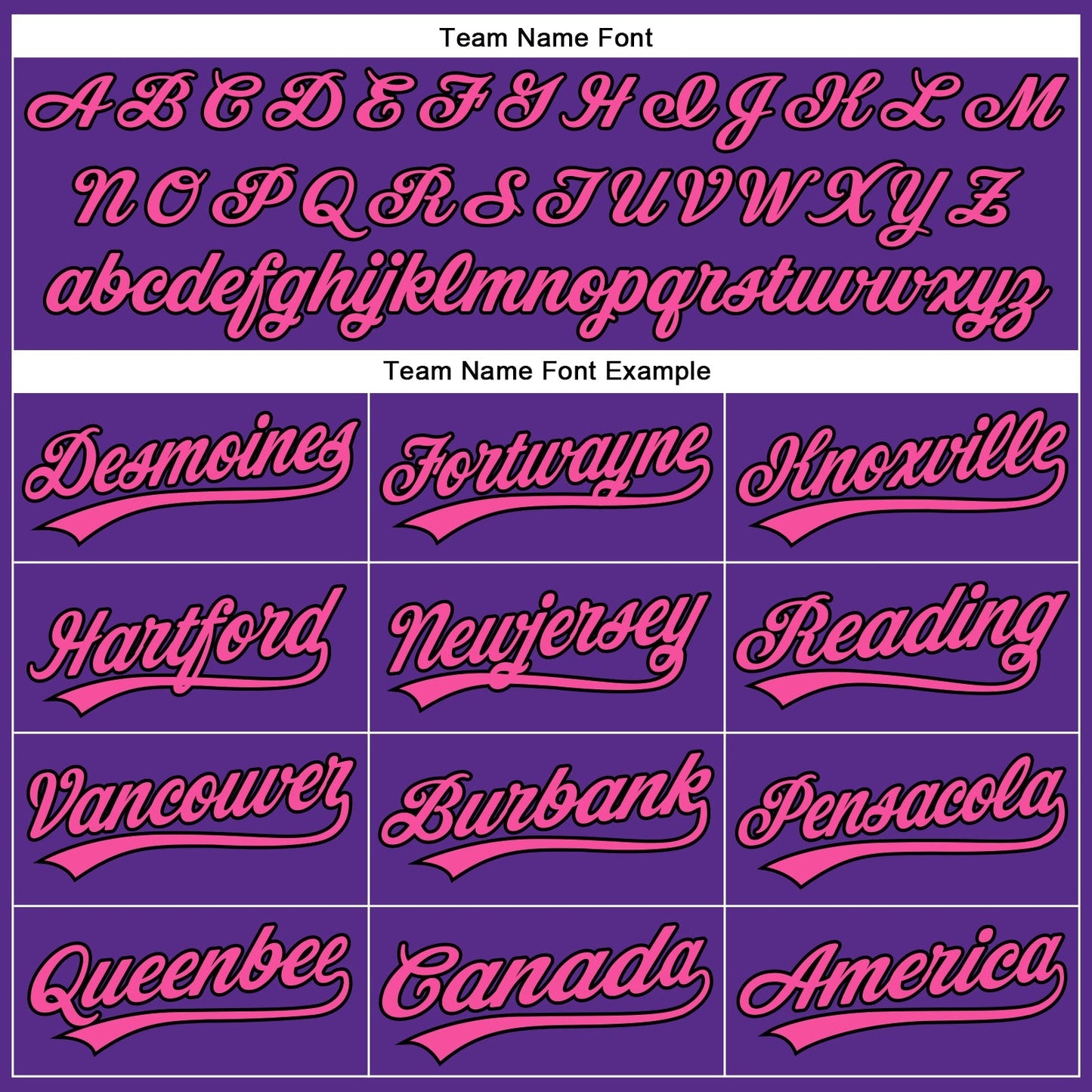 Custom Purple Black Pinstripe Pink Authentic Baseball Jersey baseball jersey product view 4