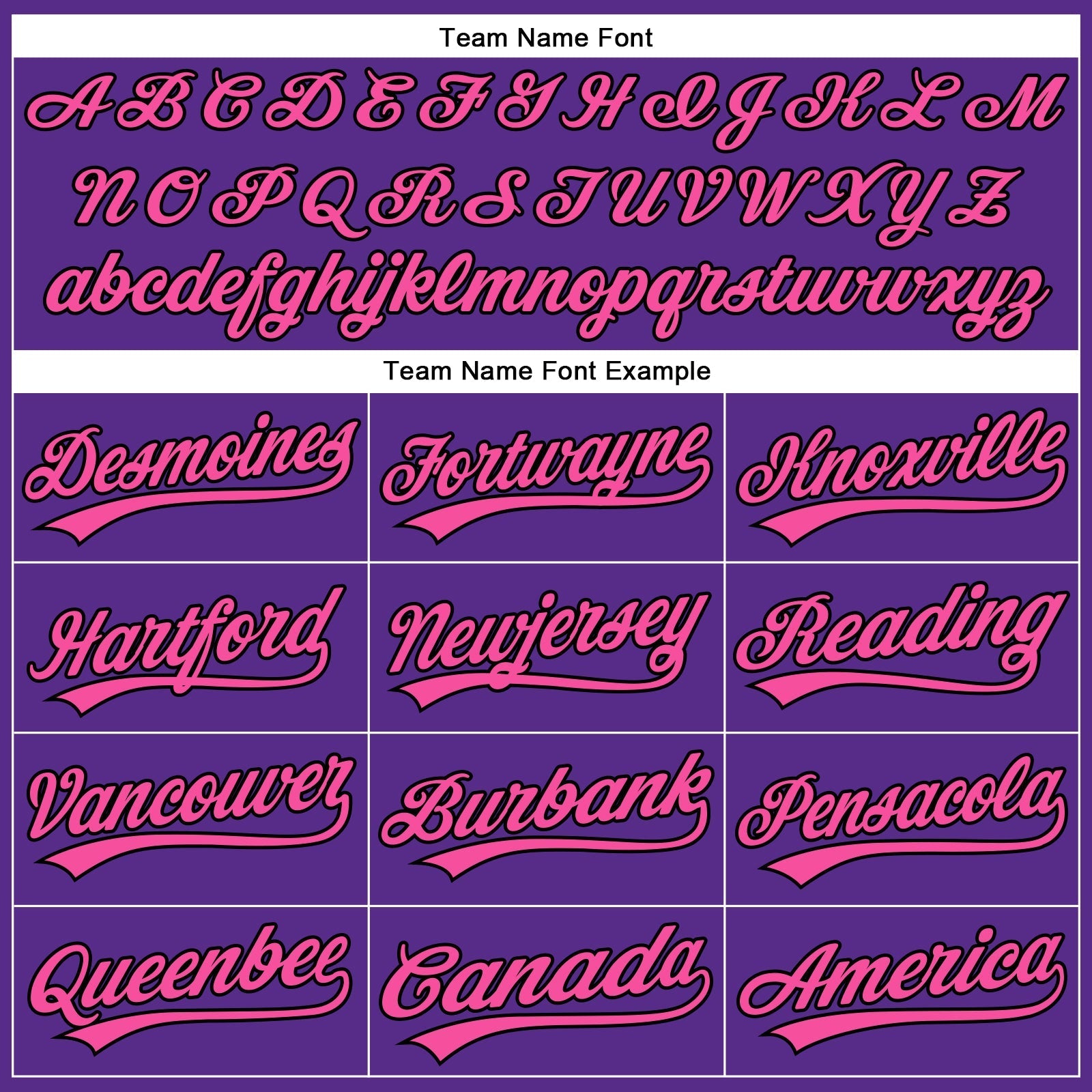 Custom Purple Black Pinstripe Pink Authentic Baseball Jersey baseball jersey product view 4