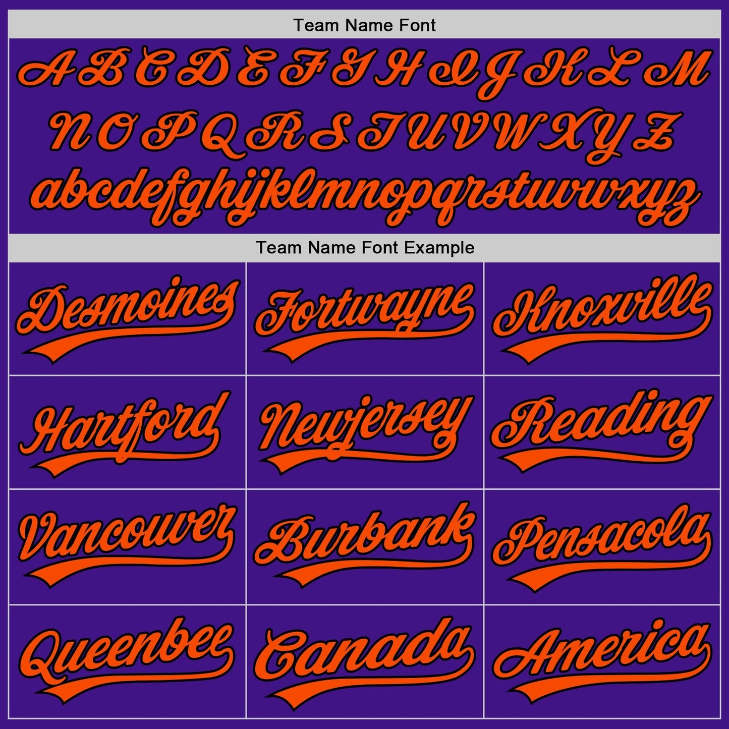 Custom Purple Orange-Black Authentic Throwback Baseball Jersey baseball jersey product view 4