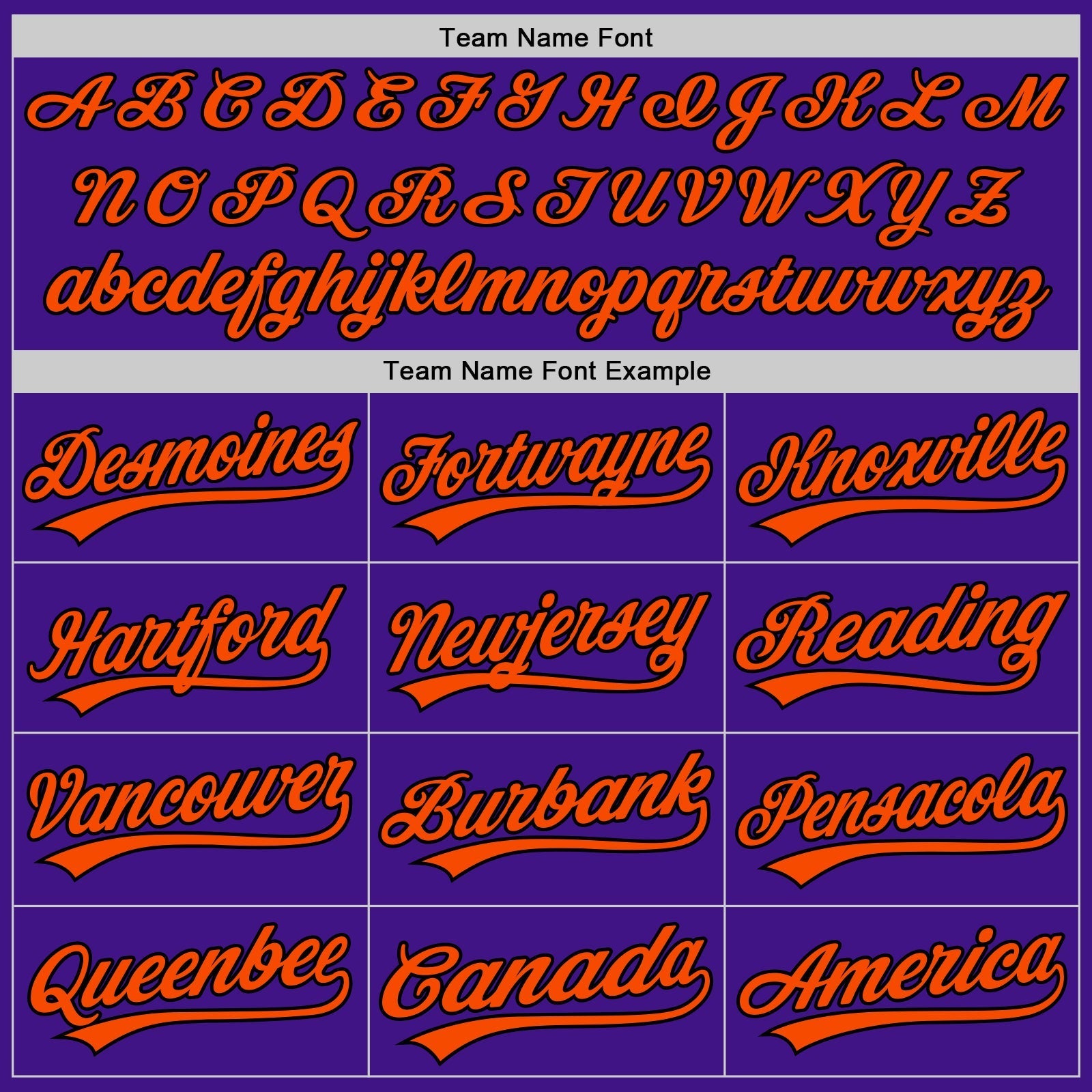 Custom Purple Orange-Black Authentic Throwback Baseball Jersey baseball jersey product view 4
