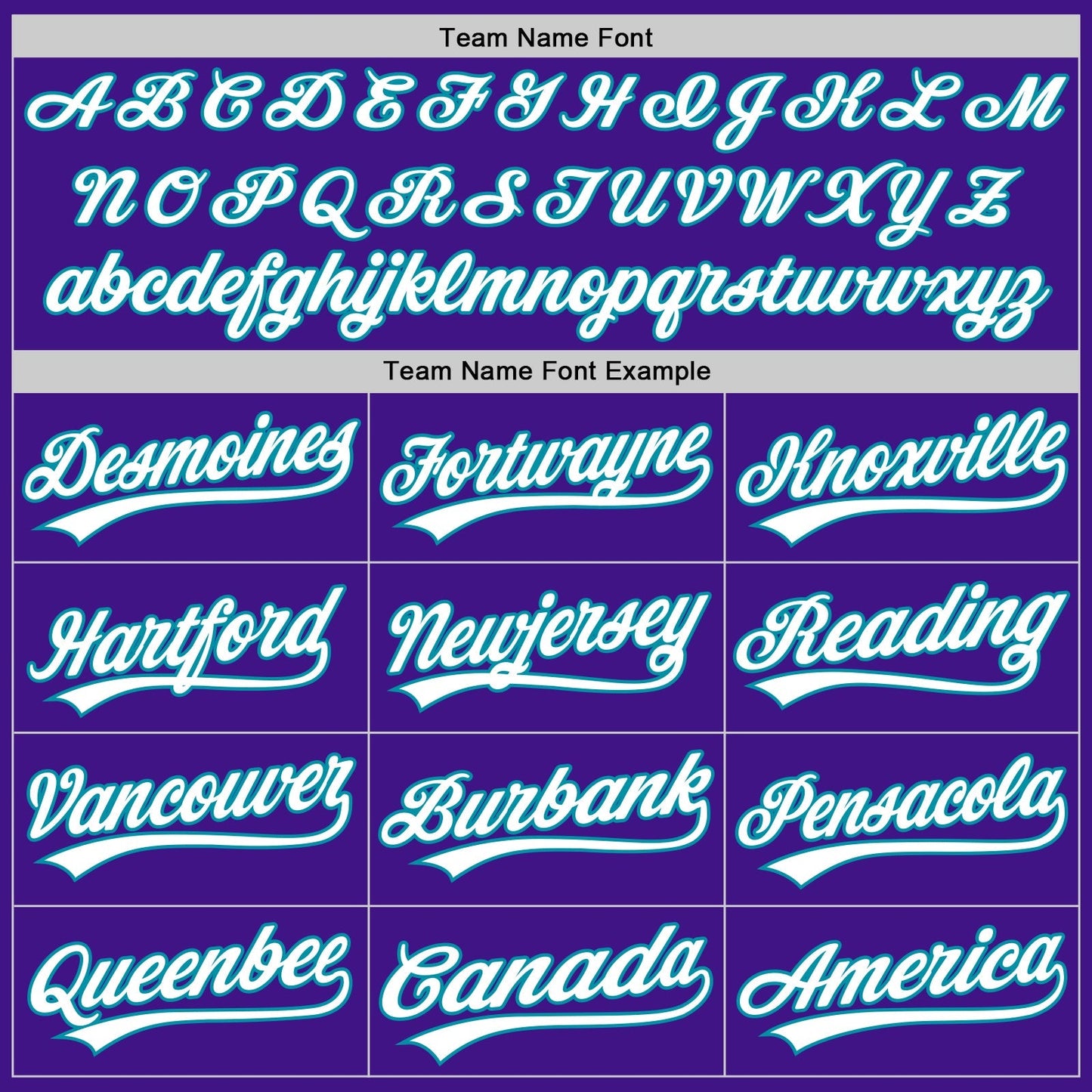 Custom Purple Teal-White Authentic Throwback Baseball Jersey baseball jersey product view 4