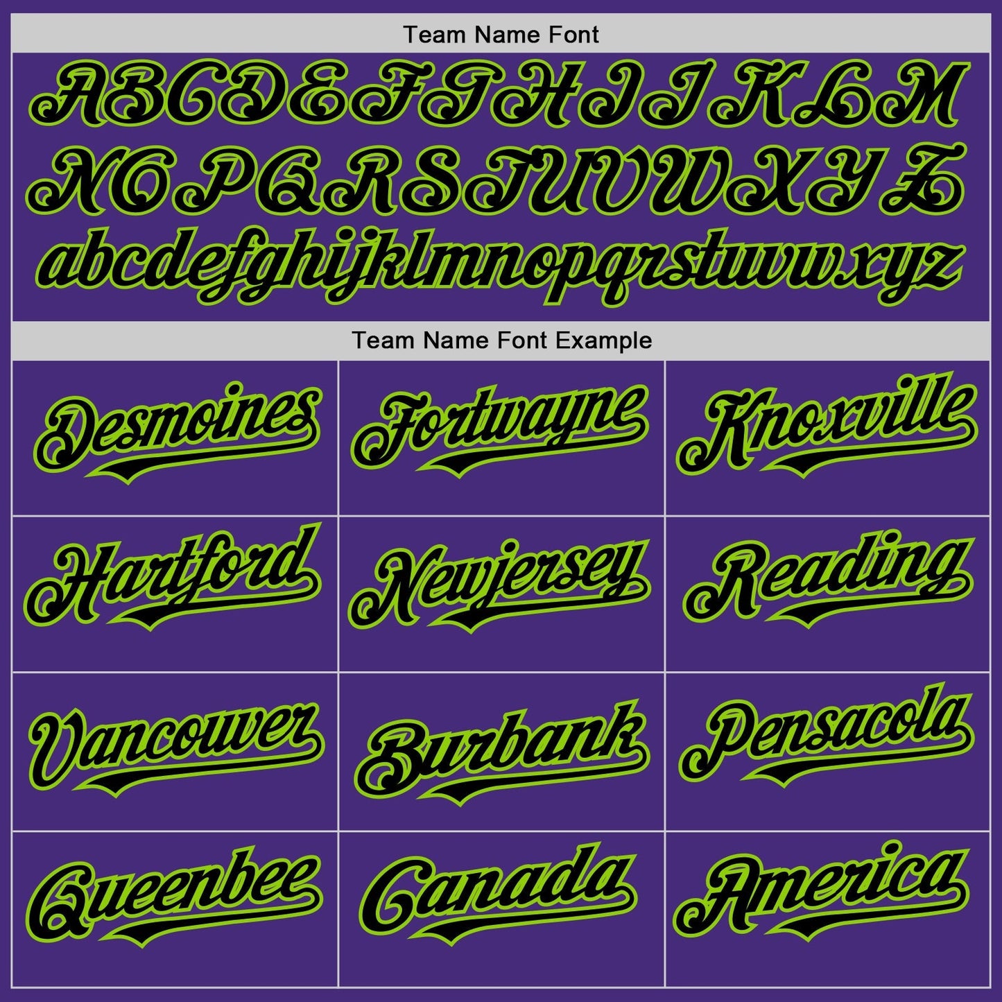 Custom Purple Black-Neon Green Authentic Baseball Jersey baseball jersey product view 4