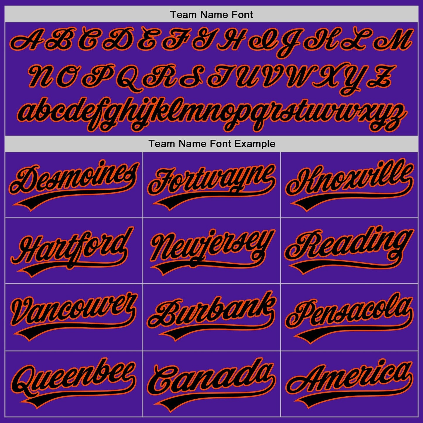 Custom Purple Black-Orange Authentic Throwback Baseball Jersey baseball jersey product view 4