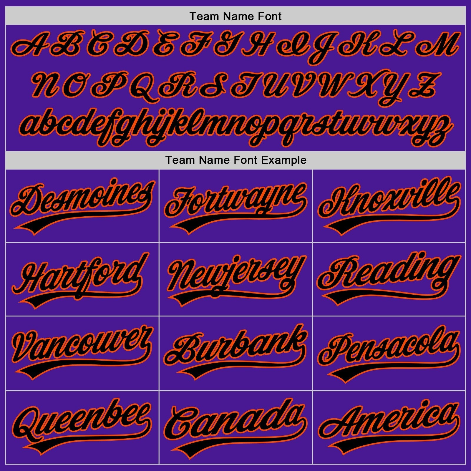 Custom Purple Black-Orange Authentic Throwback Baseball Jersey baseball jersey product view 4