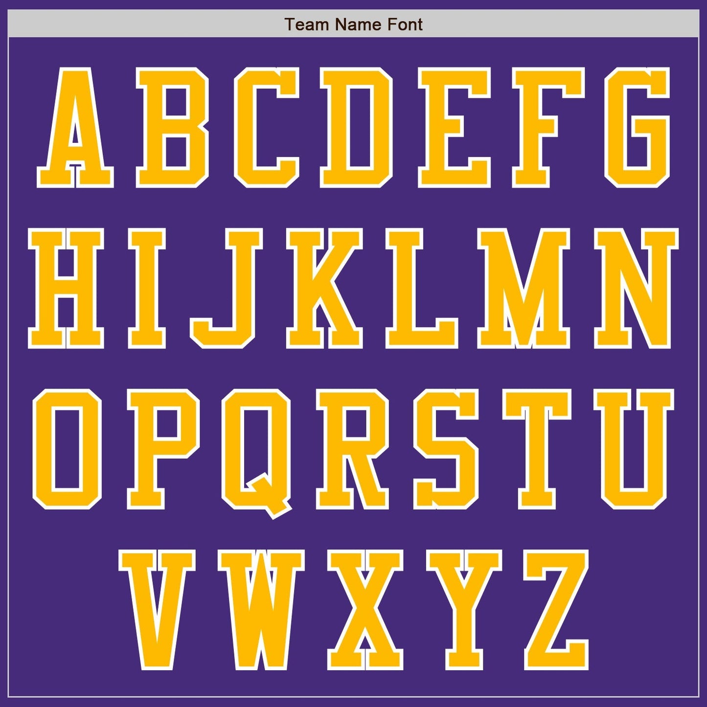 Custom Purple Gold-White Authentic Baseball Jersey baseball jersey product view 3