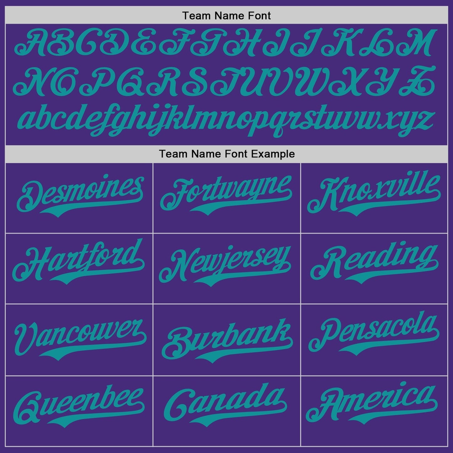 Custom Purple Teal Authentic Baseball Jersey baseball jersey product view 4