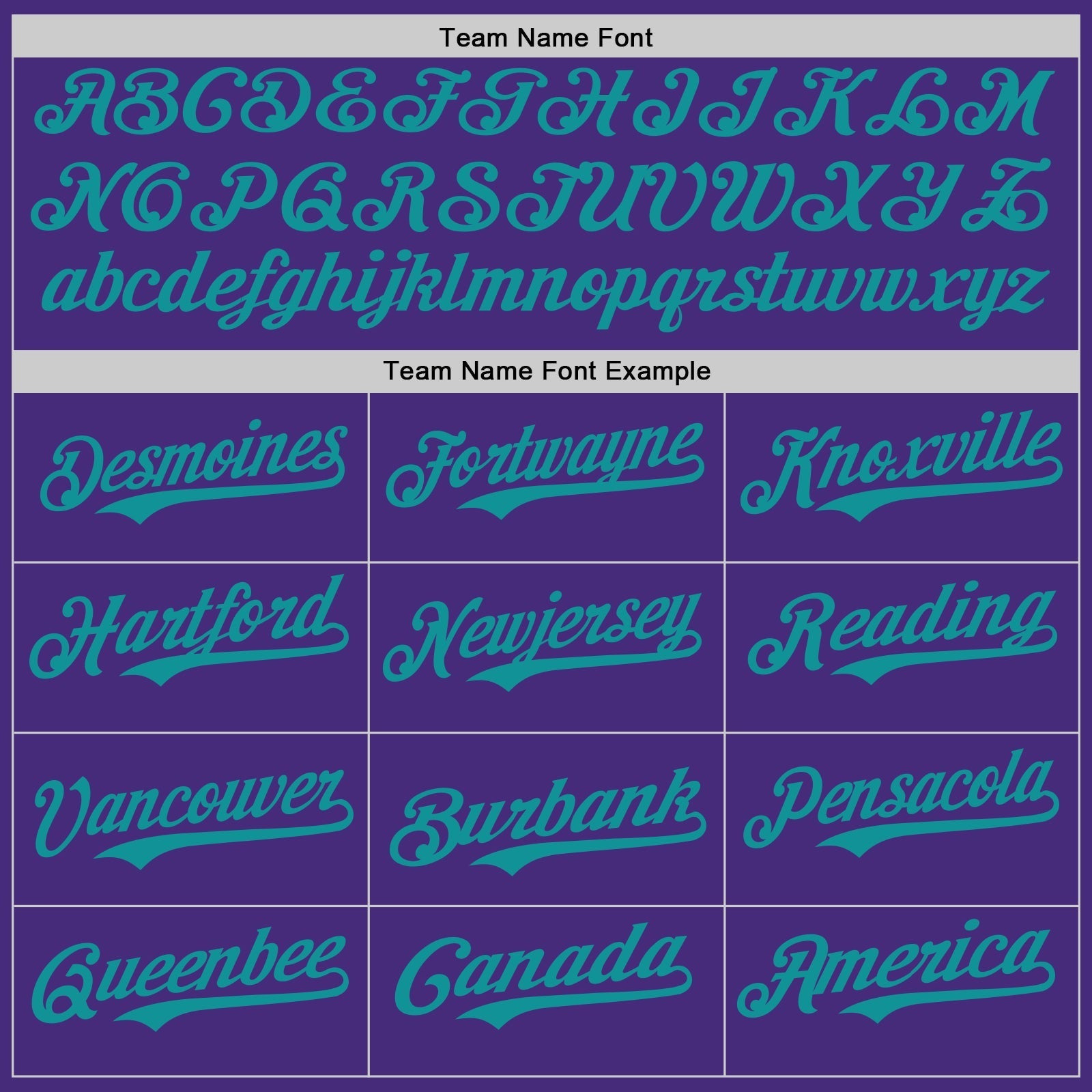 Custom Purple Teal Authentic Baseball Jersey baseball jersey product view 4