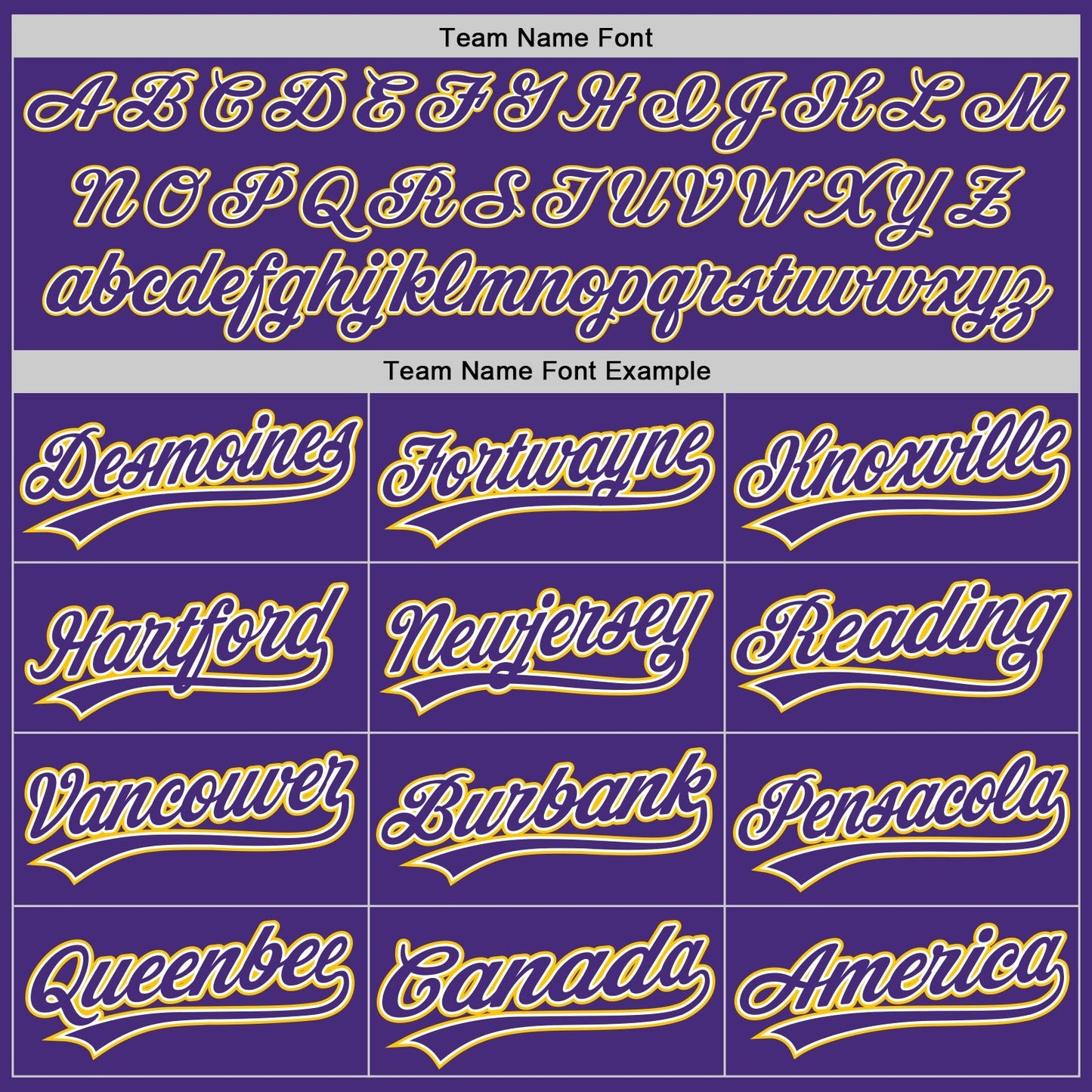 Custom Purple White-Yellow Authentic Baseball Jersey baseball jersey product view 4