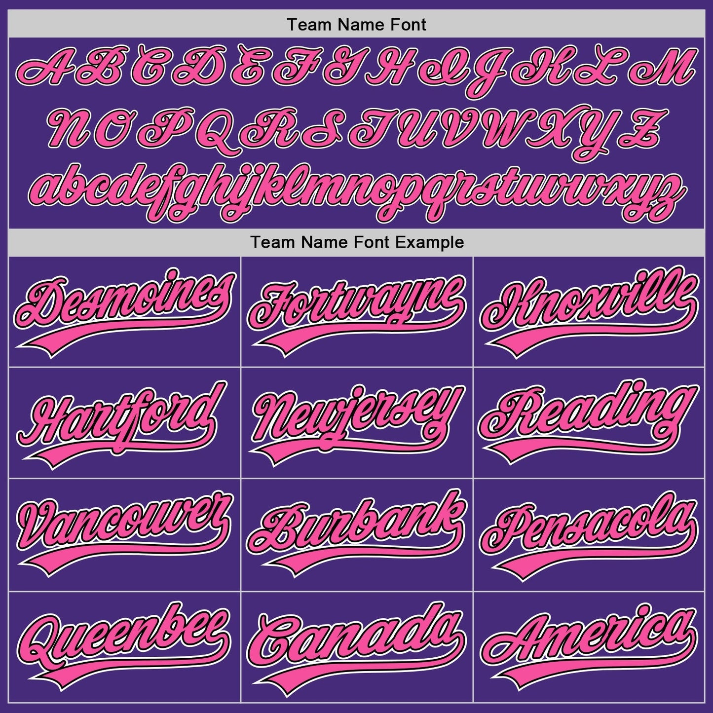 Custom Purple White Black-Pink Authentic Baseball Jersey baseball jersey product view 4